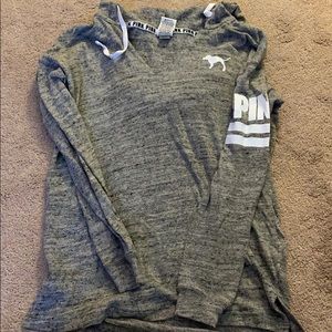 Slouchy hooded vs sweatshirt